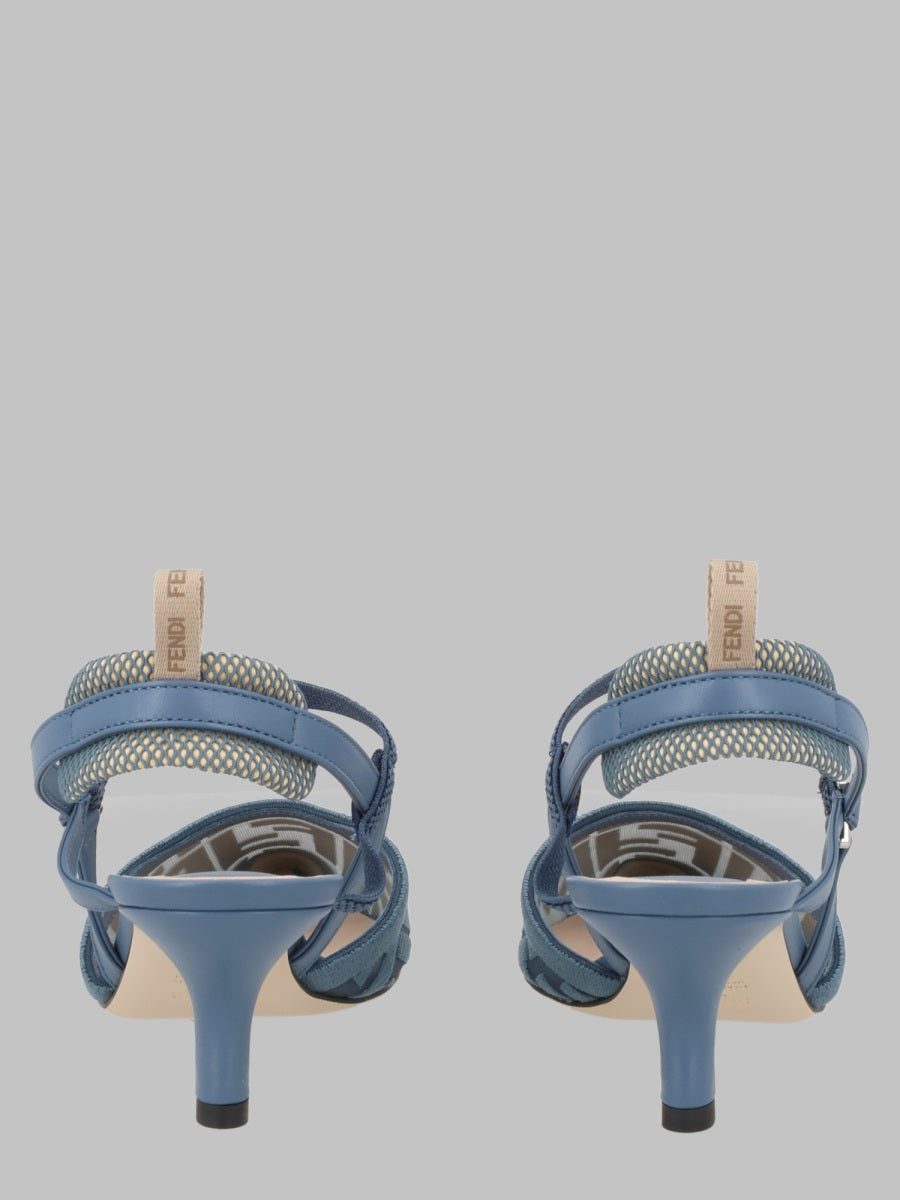 Fendi Women Slingback "Colibrì Lite" Con Tacco Medio FENDI