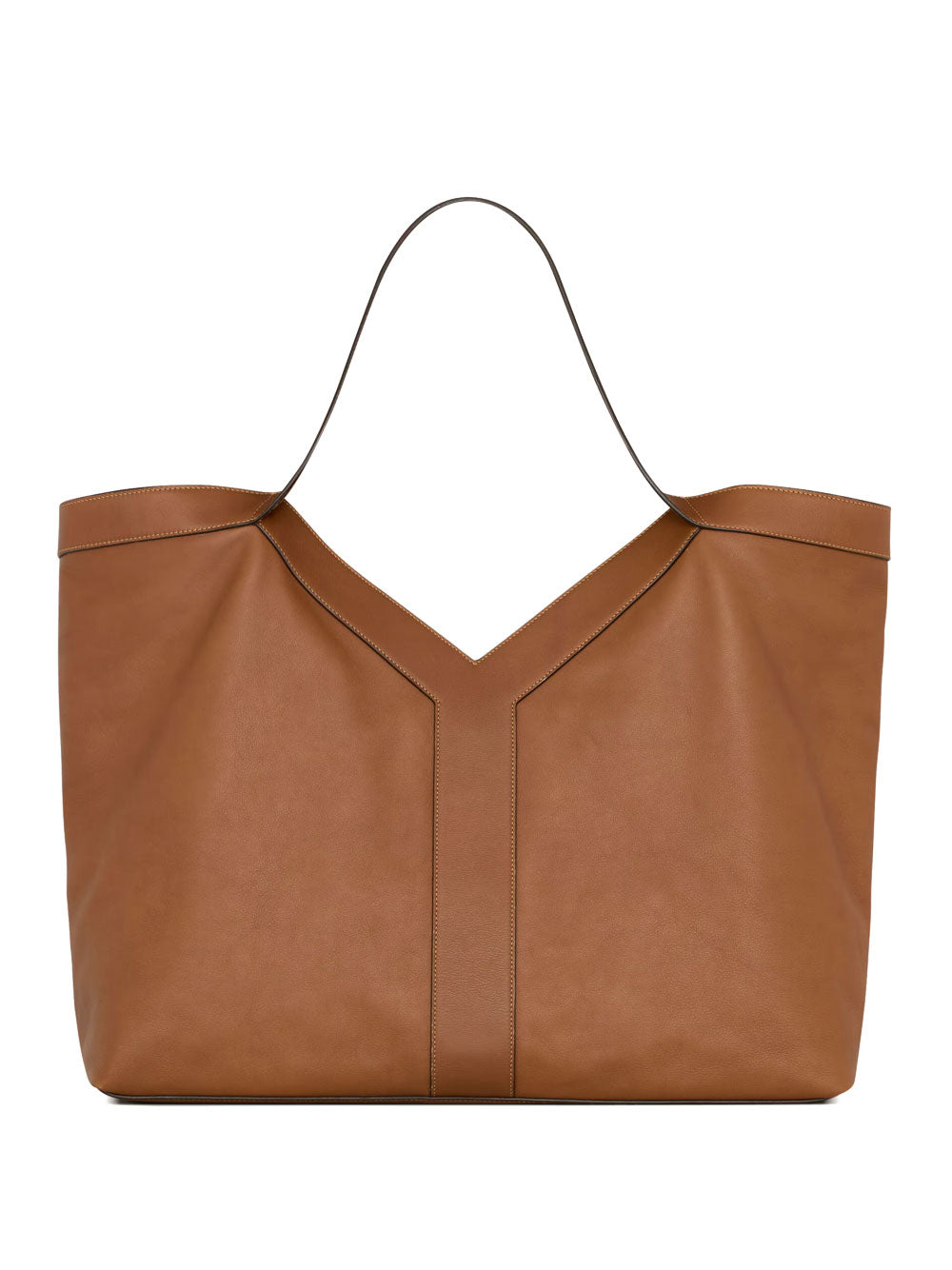 Saint Laurent Men Y Large Tote In Grained Leather SAINT LAURENT