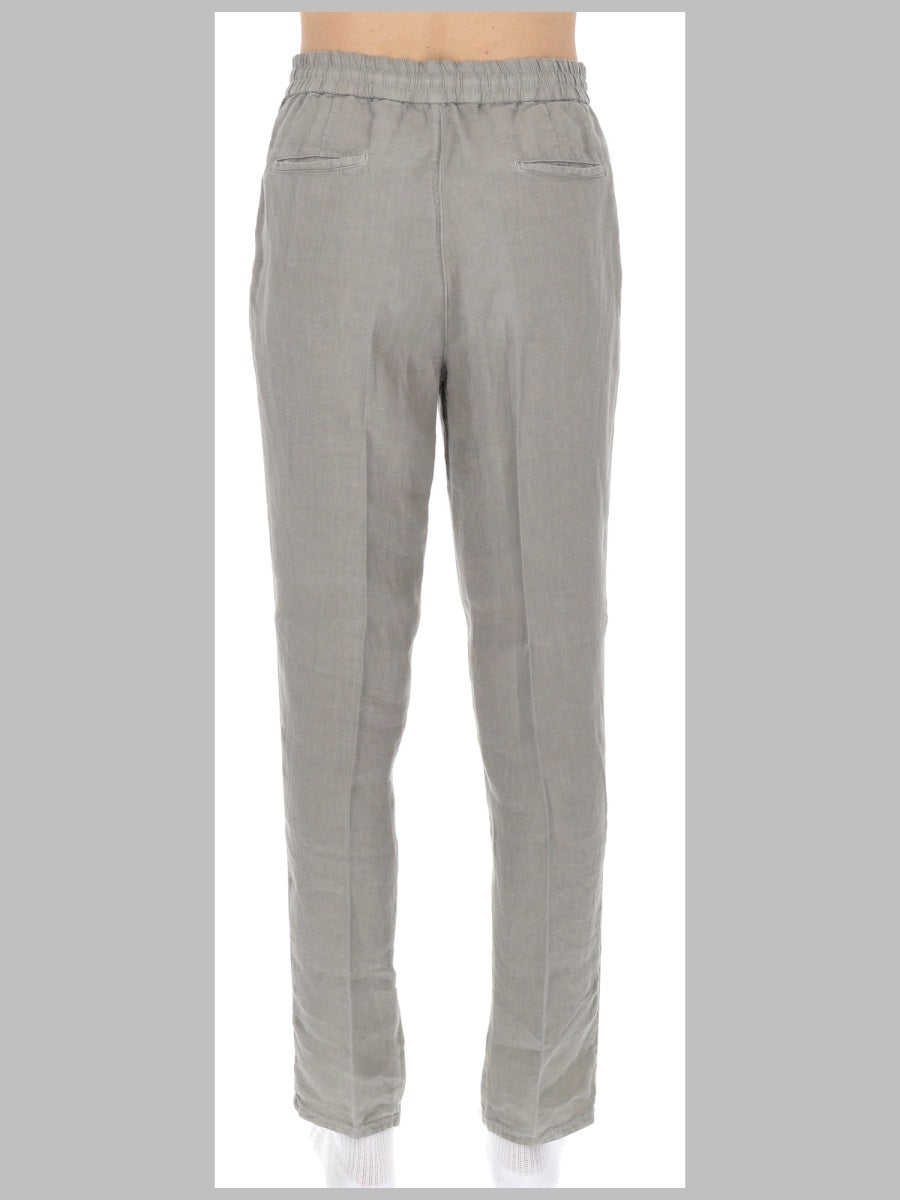 Brunello Cucinelli Men Pantalone In Lino BRUNELLO CUCINELLI