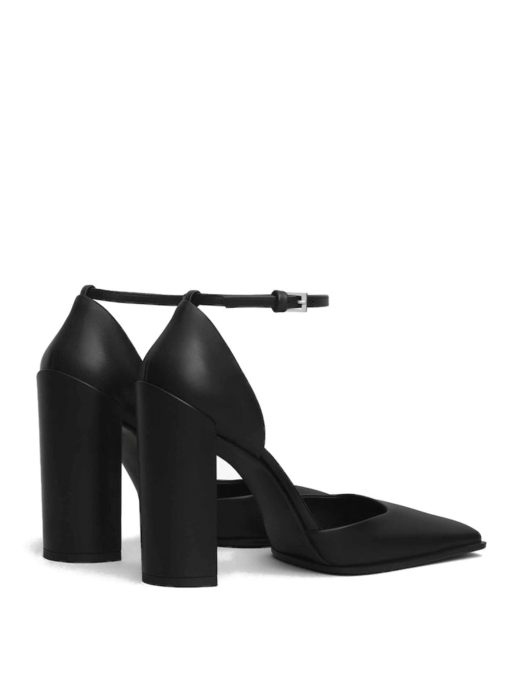 Alaia Women Square D`Orsay Leather Pumps ALAIA