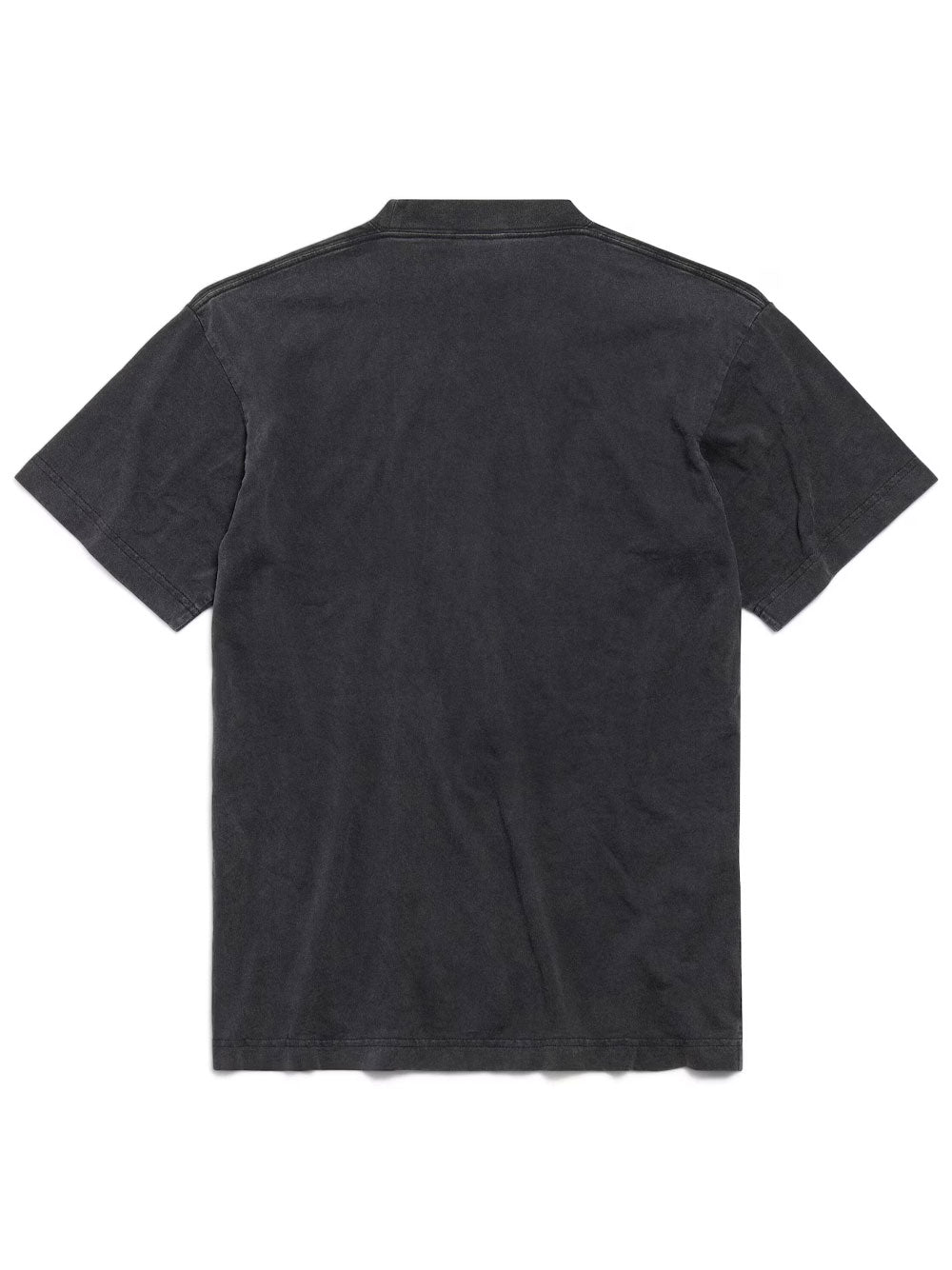 Balenciaga Men Standard Regular Fit T-Shirt In Faded Jersey BALENCIAGA