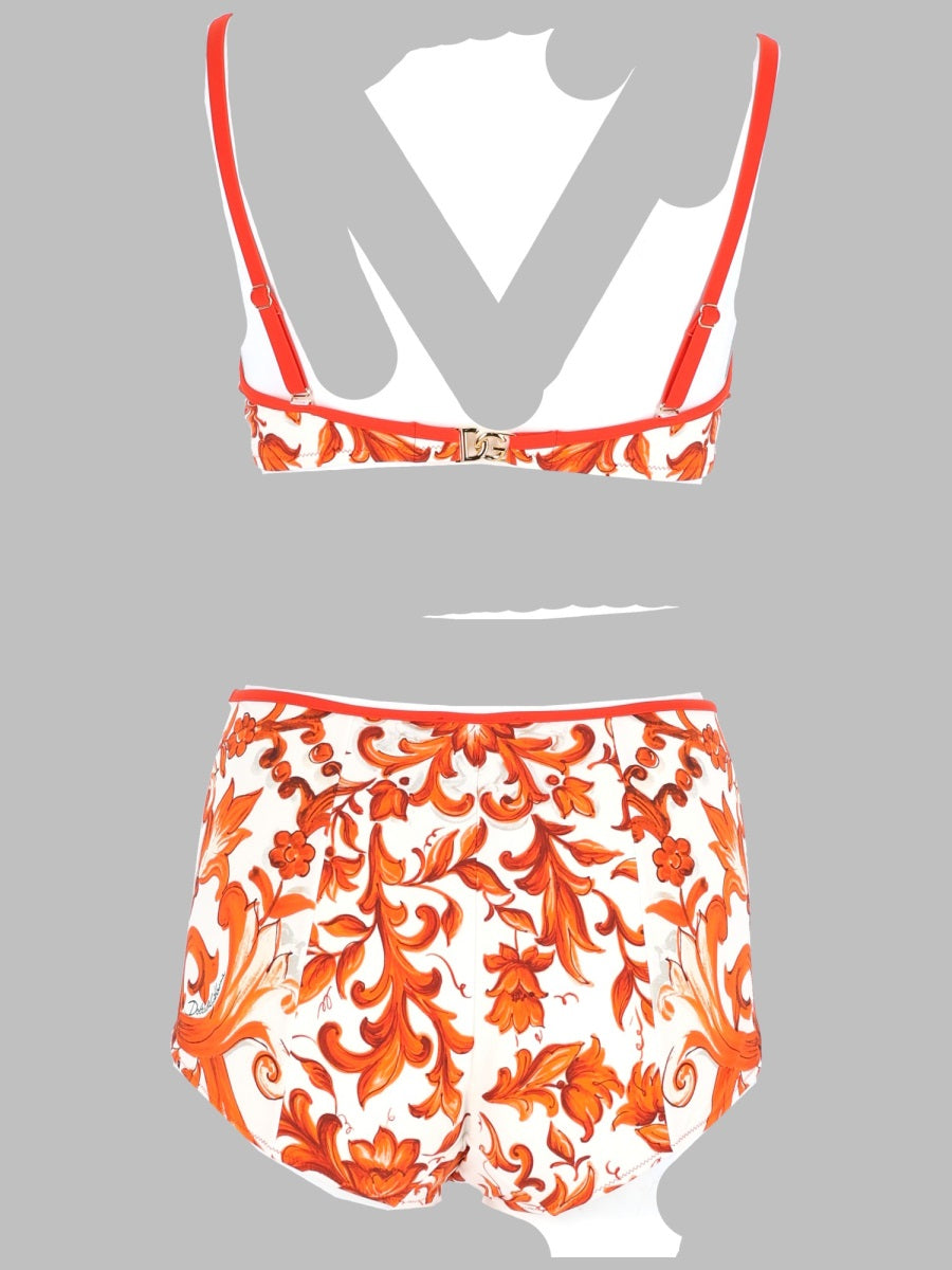 Dolce & Gabbana Women Bikini Stampa Maiolica DOLCE & GABBANA