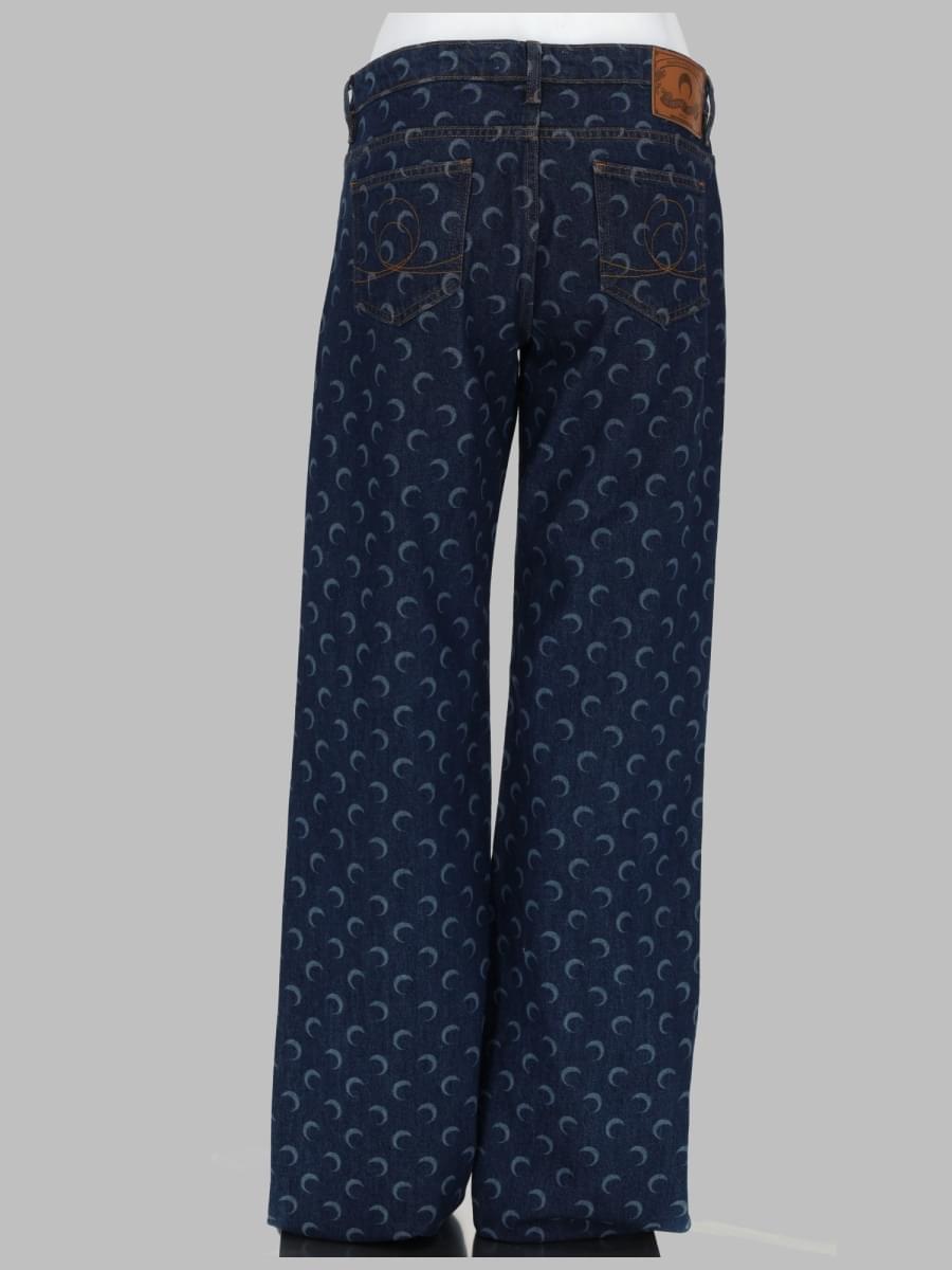 Marine Serre Women Jeans "Moon" MARINE SERRE