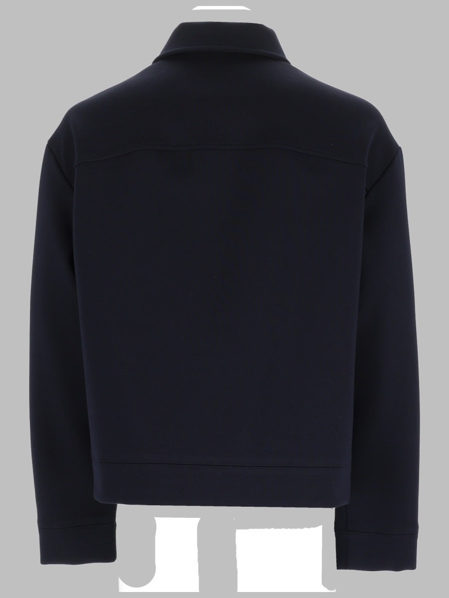 Gucci Men Giacca In Jersey Di Cotone Con Ricamo GUCCI