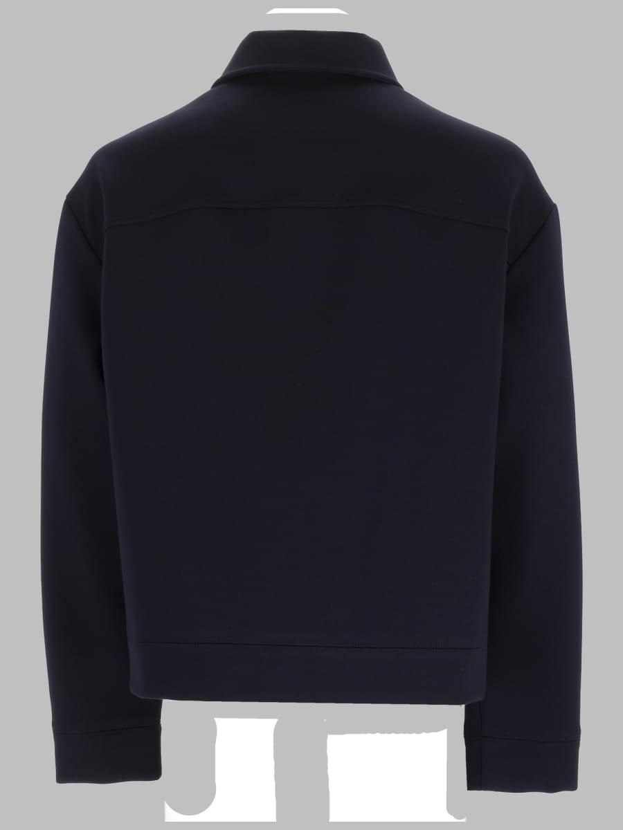 Gucci Men Giacca In Jersey Di Cotone Con Ricamo GUCCI