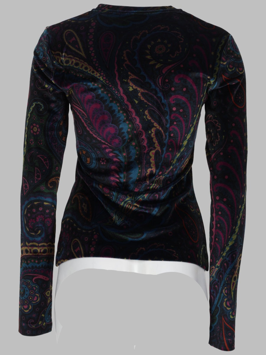 Etro Women Top Con Stampa Paisley ETRO