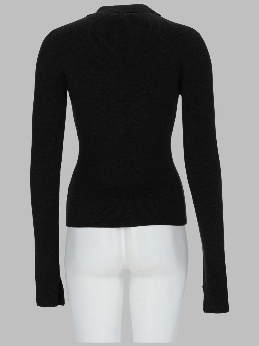 Ganni Women Polo In Maglia Di Lana GANNI