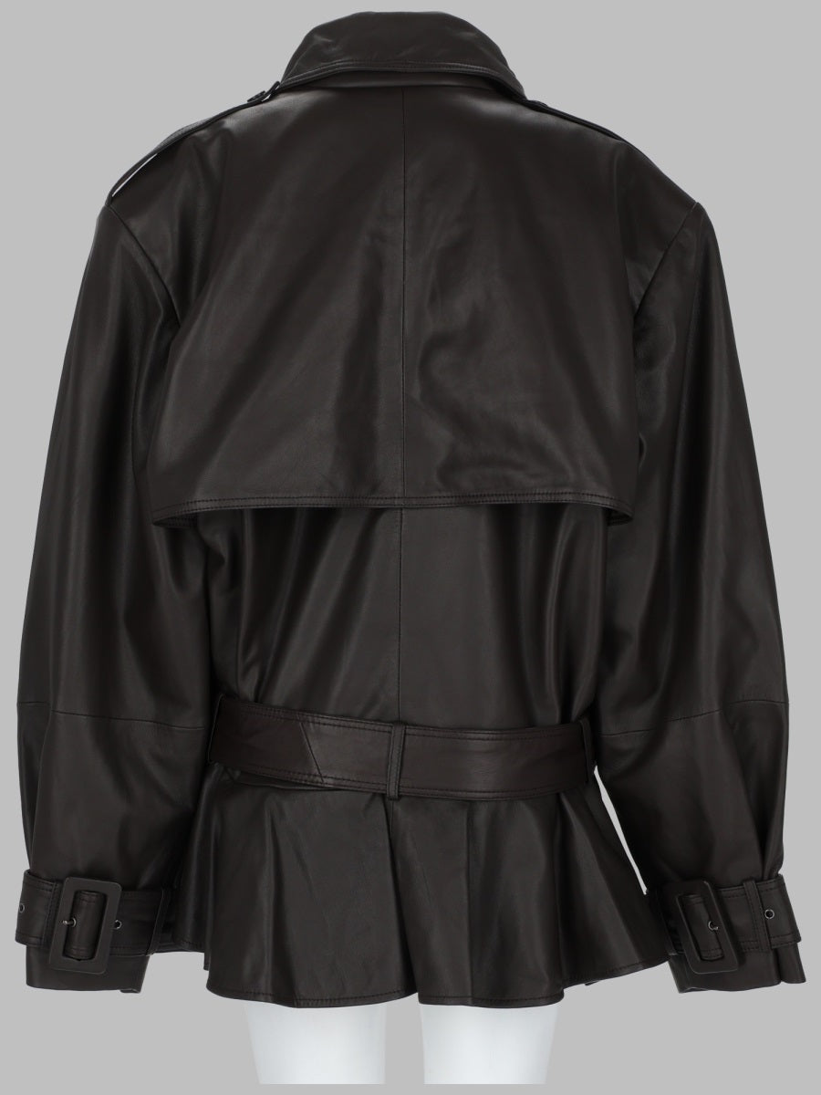 Rotate Women Giacca Biker In Pelle ROTATE