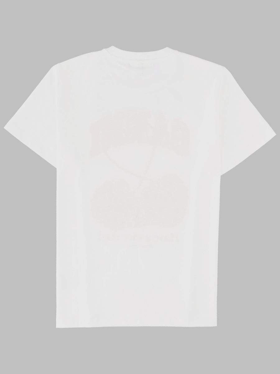 Ganni Women T-Shirt Con Stampa Ciliegia GANNI