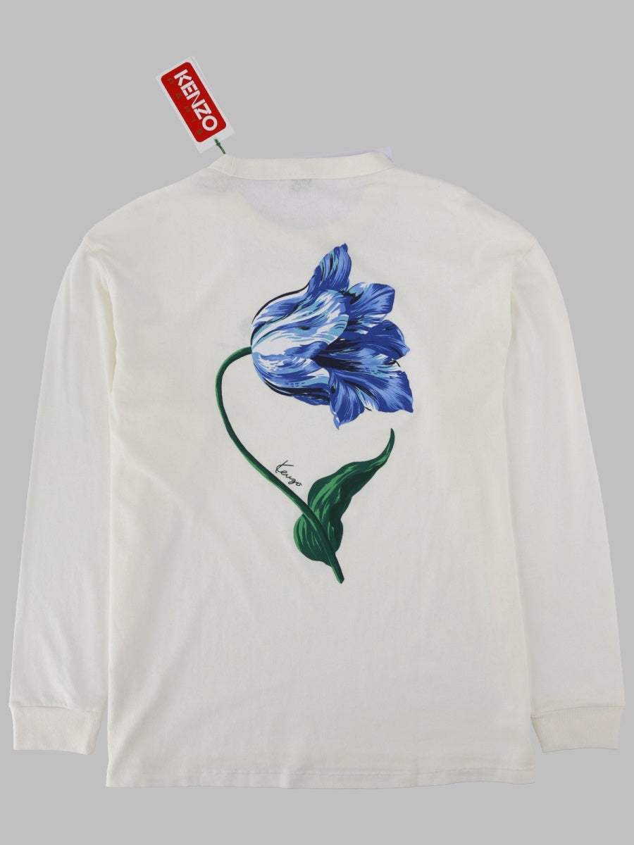 Kenzo Men T-Shirt "Tulip" A Manica Lunga KENZO