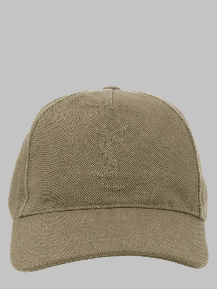Saint Laurent Men Cappello Da Baseball Cassandre