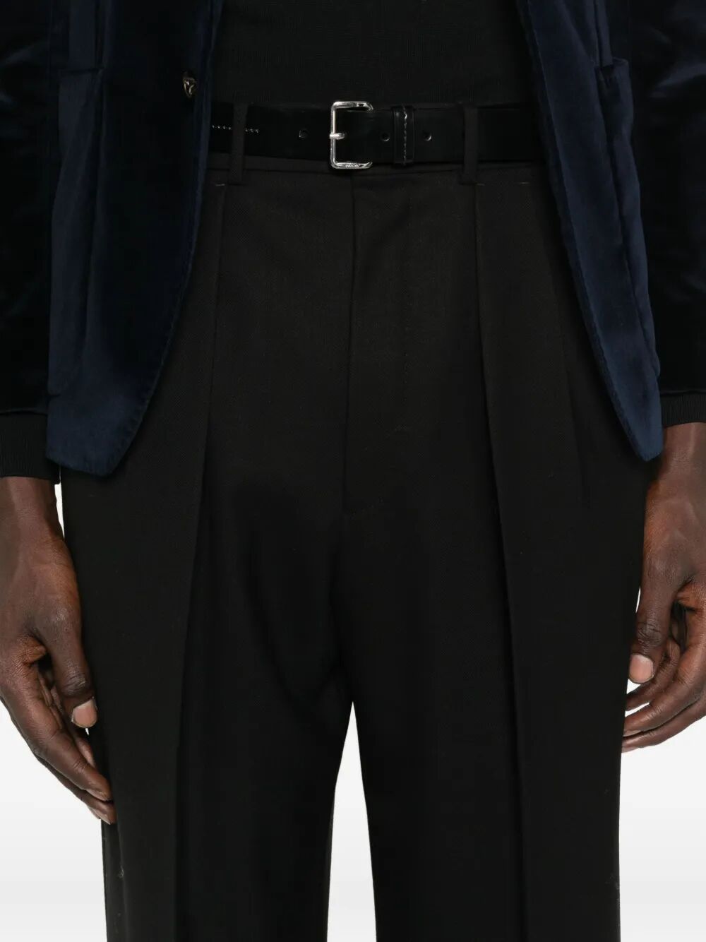 Tom Ford Men High Twist Wool Pleated Trousers TOM FORD