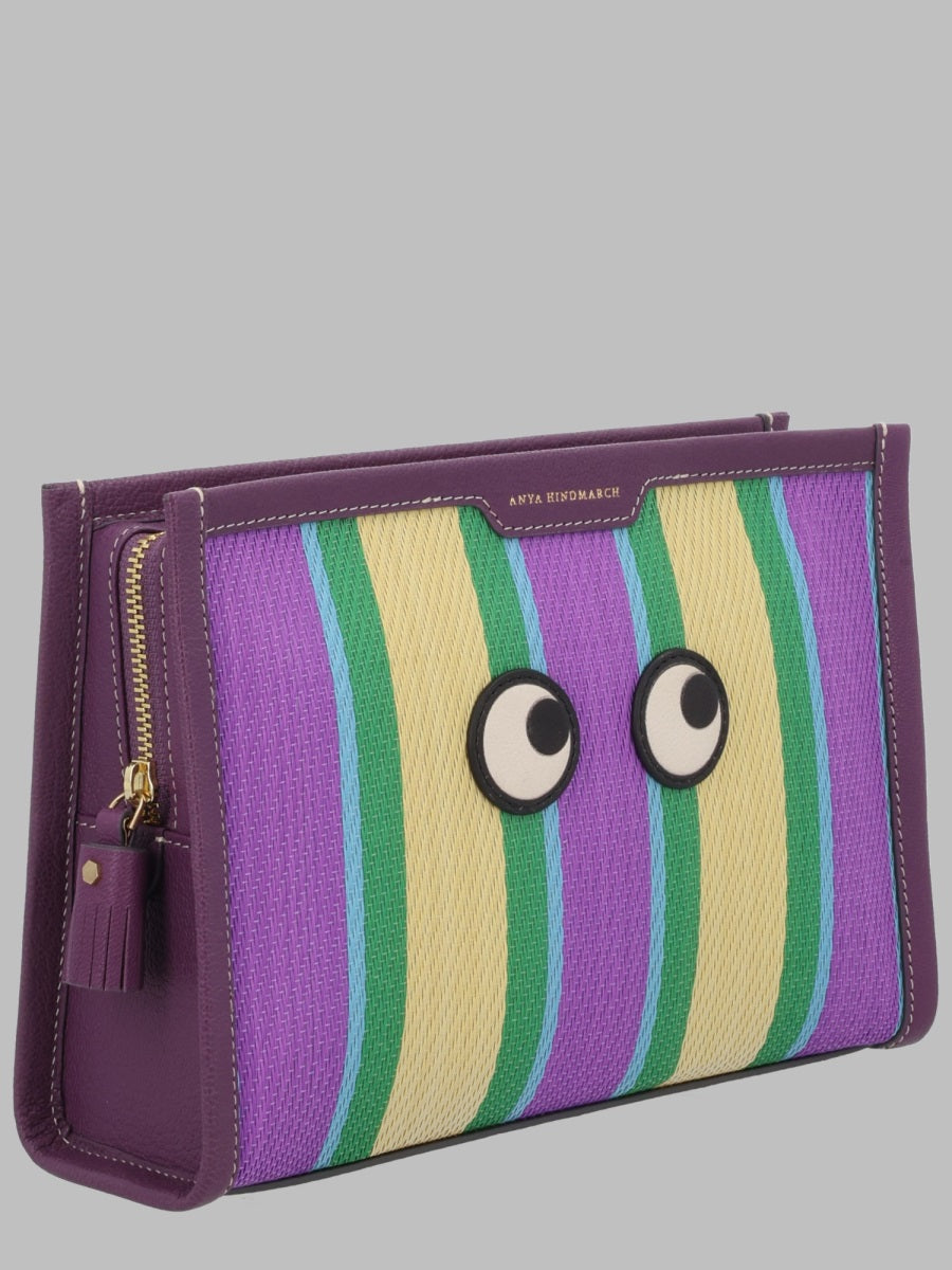 Anya Hindmarch Women Pouch In Mesh A Righe ANYA HINDMARCH