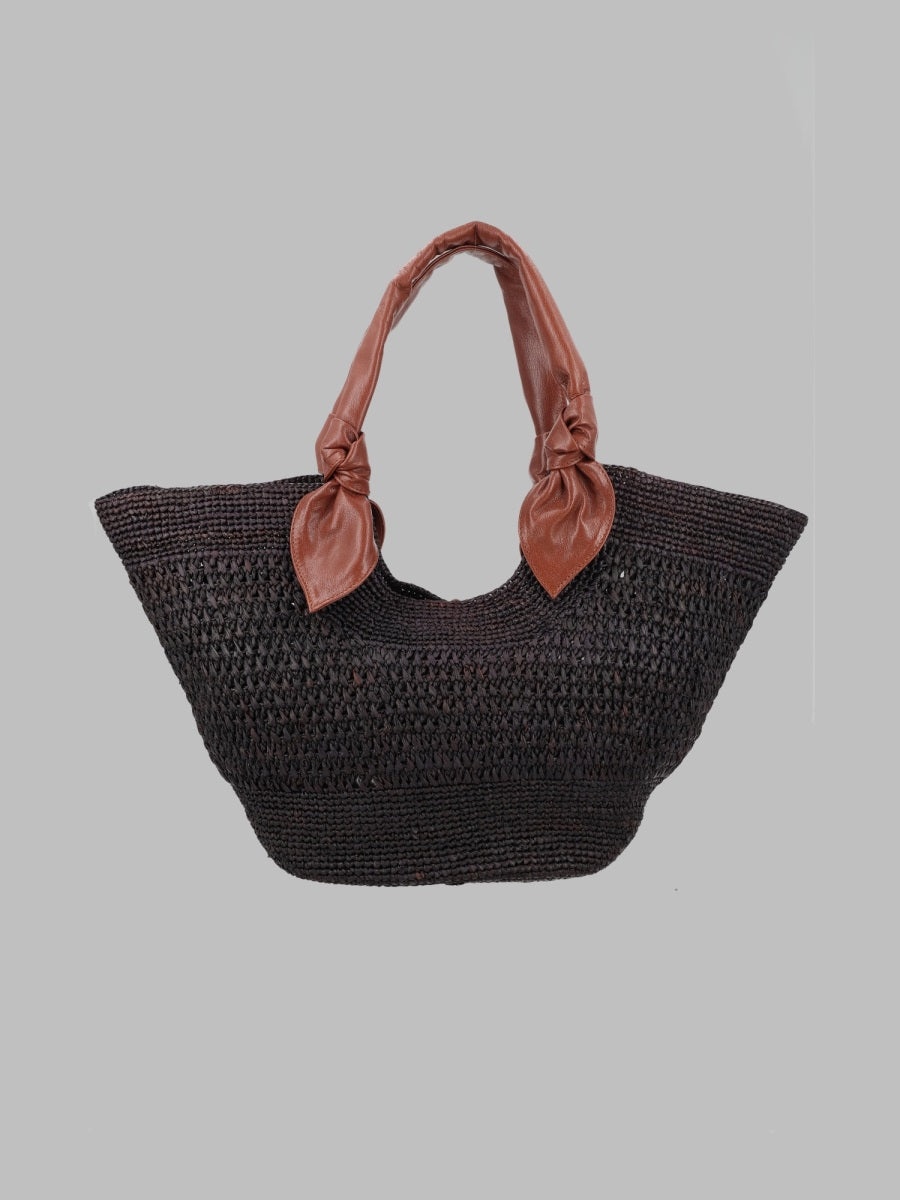 Hereu Women Borsa Intrecciata In Raffia HEREU