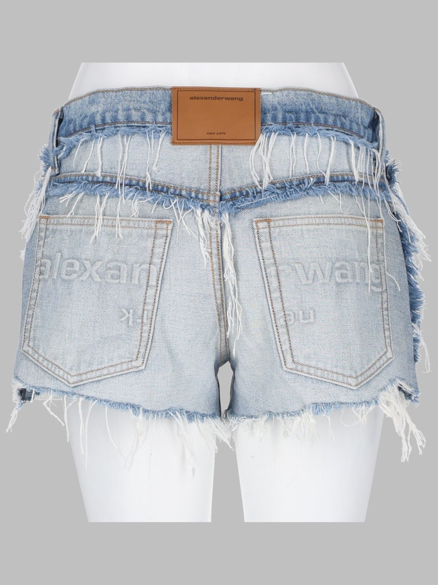 Alexander Wang Women Shorts In Denim ALEXANDER WANG