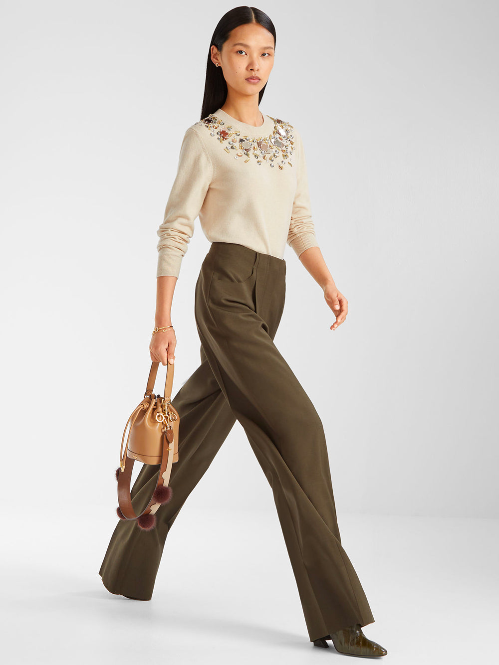 Fendi Women Pull Embr