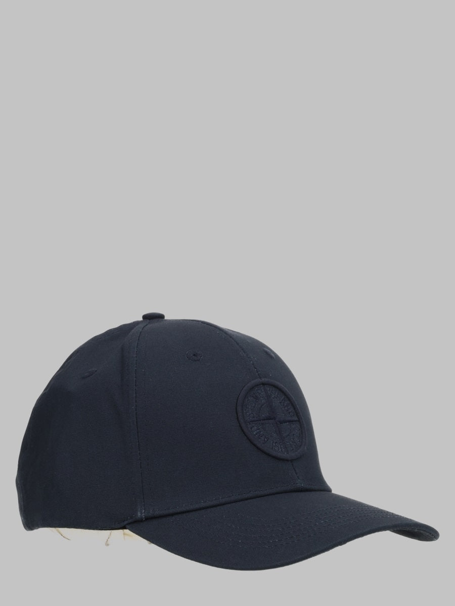 Stone Island Men Cappello Da Baseball Con Logo STONE ISLAND