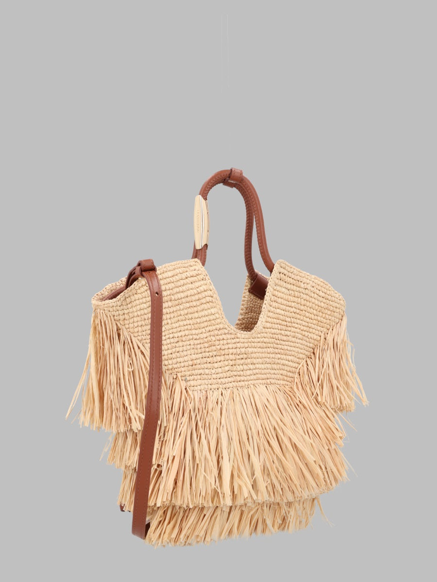 Zimmermann Women Borsa Tote "Goldentime" Small Con Frange ZIMMERMANN