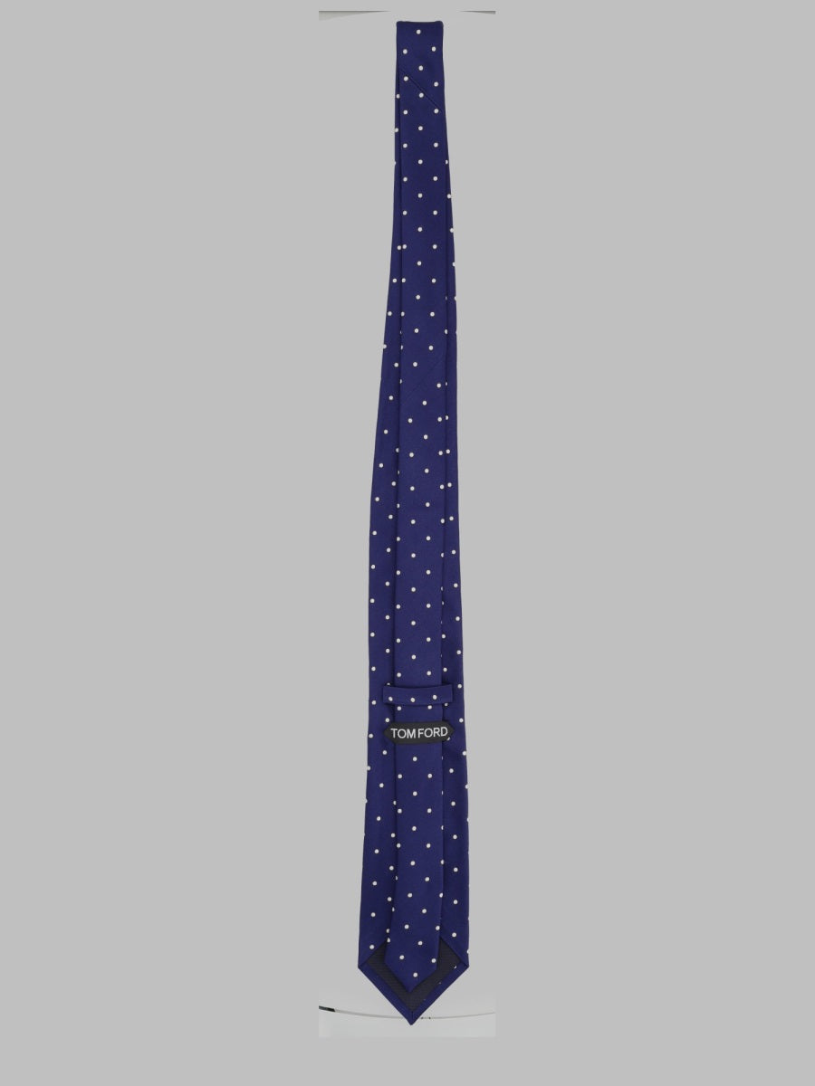 Tom Ford Men Cravatta In Jacquard Di Seta 8 Cm TOM FORD