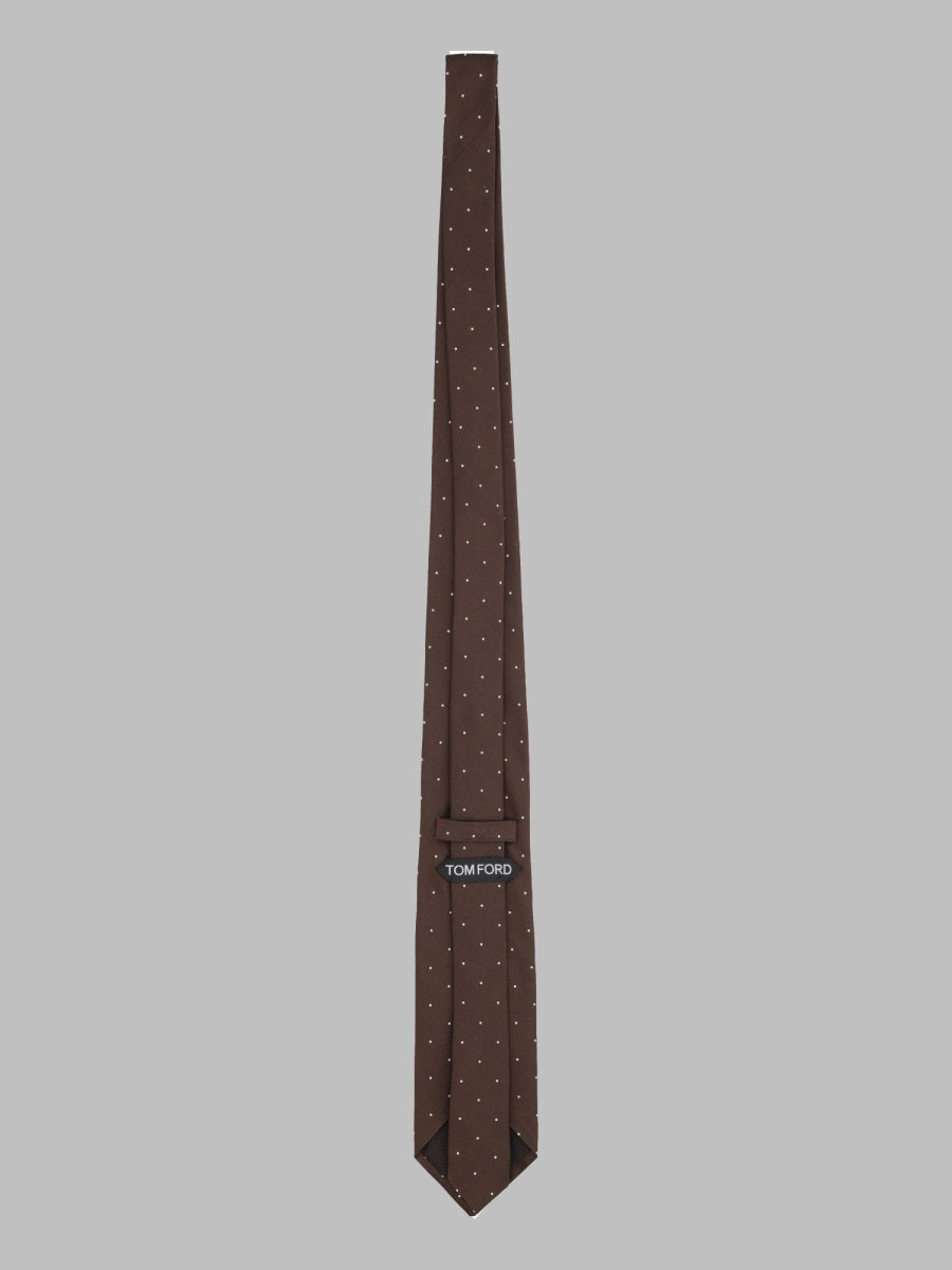 Tom Ford Men Cravatta In Jacquard Di Seta 8 Cm TOM FORD