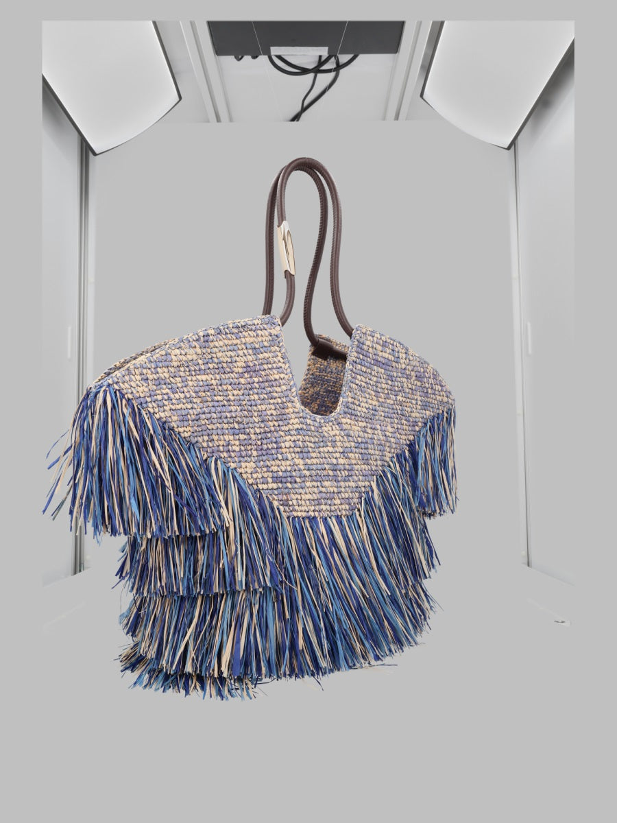 Zimmermann Women Borsa Tote "Goldentime" Medium Con Frange ZIMMERMANN