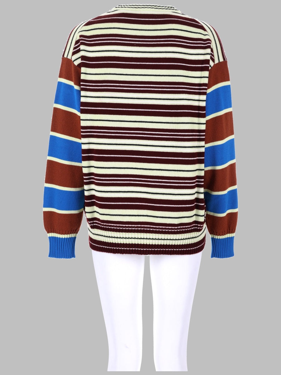 Paul Smith Women Maglia In Lana E Cotone A Righe PAUL SMITH