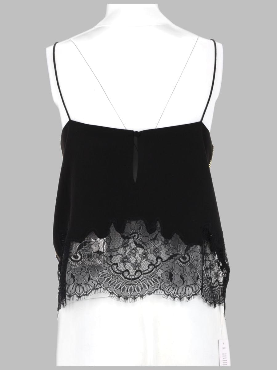 Self-Portrait Women Self-Portrait Women Top Con Pizzo E Cristalli SELF-PORTRAIT