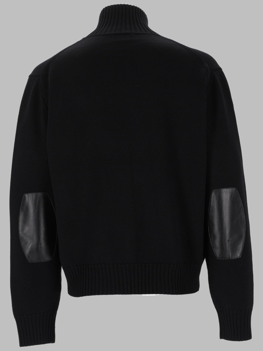 Tom Ford Men Maglia In Lana Merino Con Zip E Patch TOM FORD