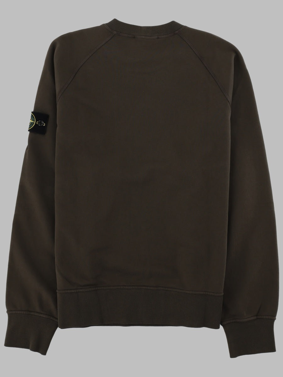 Stone Island Men Felpa Con Patch Logo STONE ISLAND