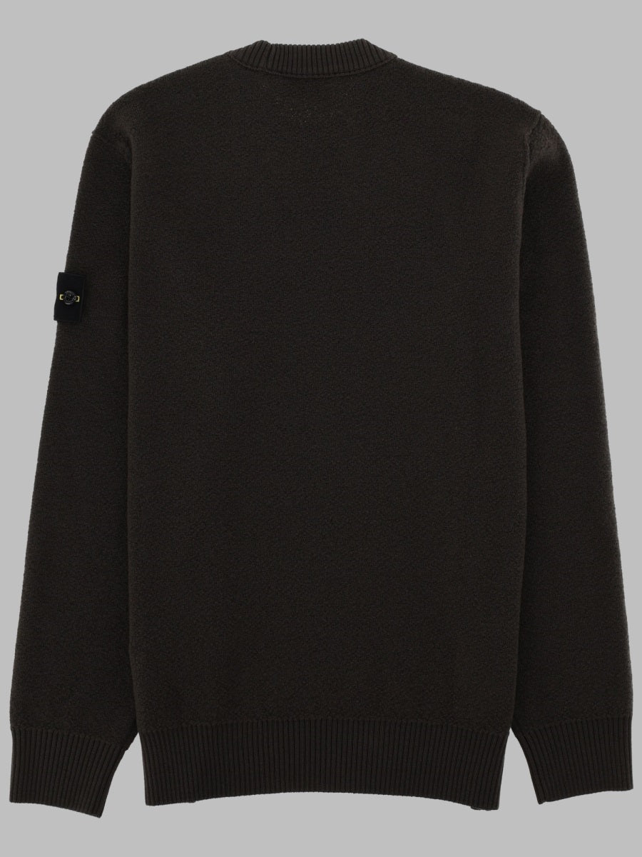 Stone Island Men Maglia In Lana A Costine STONE ISLAND