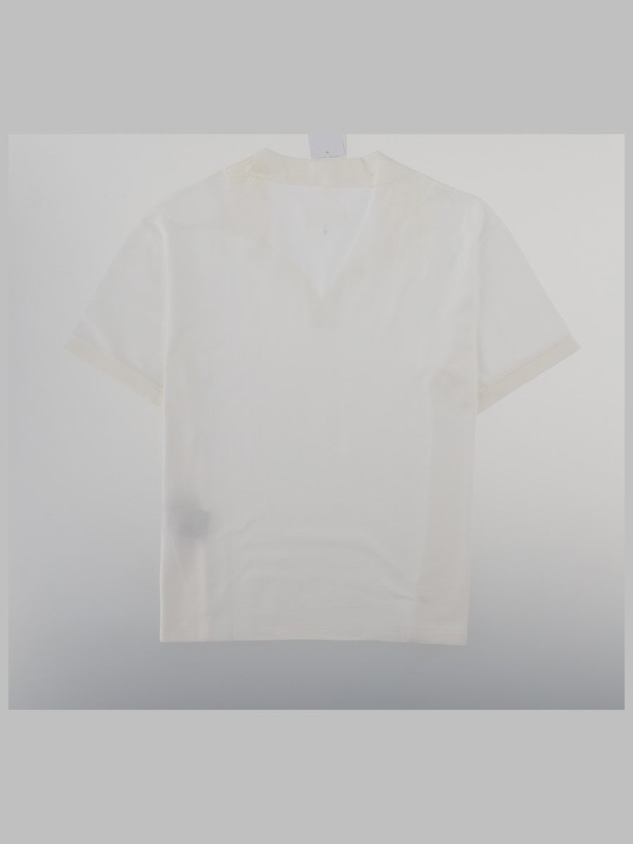 Maison Margiela Men T-Shirt "Taped" Con Scollo A V MAISON MARGIELA