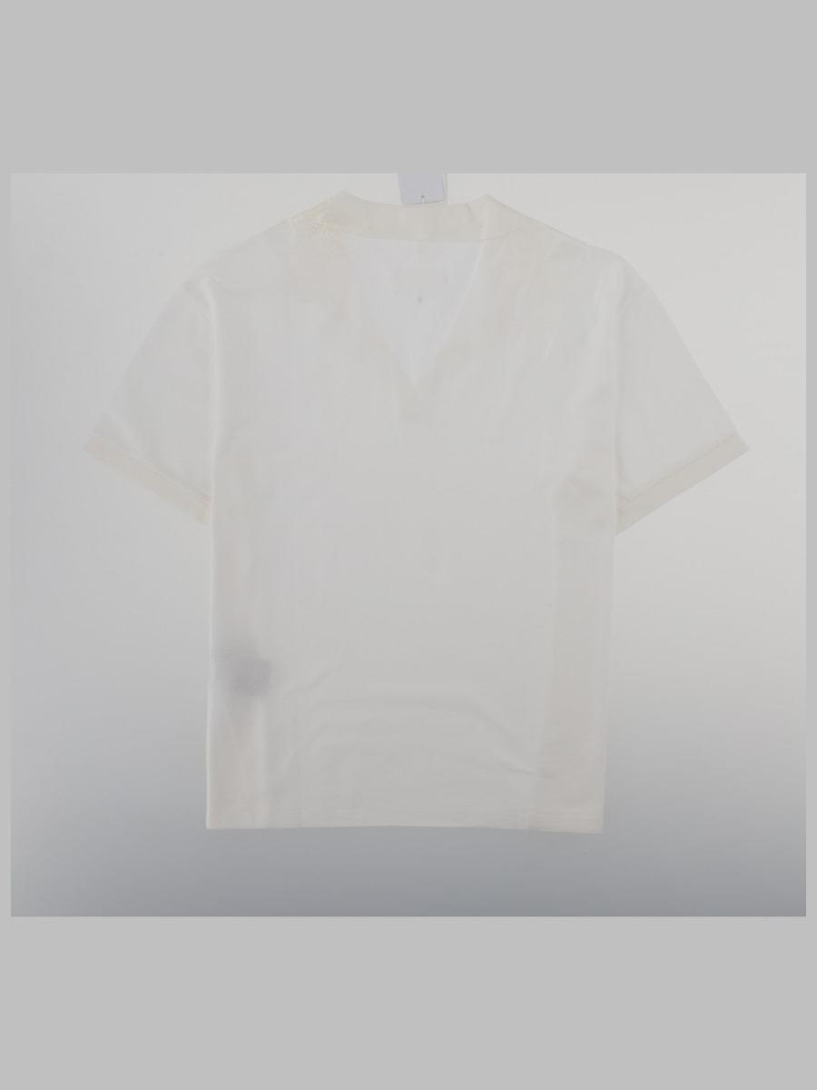 Maison Margiela Men T-Shirt "Taped" Con Scollo A V MAISON MARGIELA