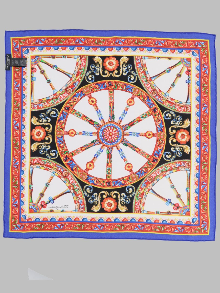 Dolce & Gabbana Women Foulard In Twill Di Seta DOLCE & GABBANA