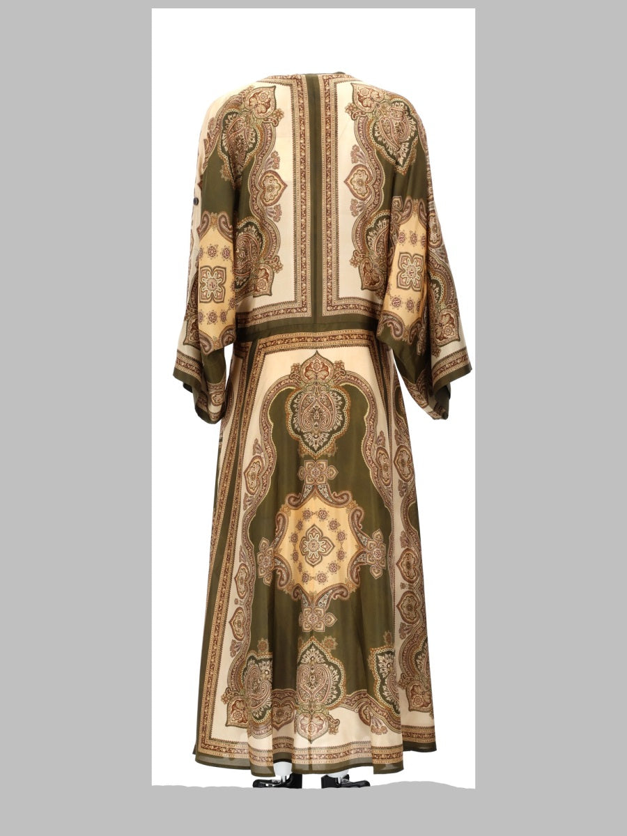 Zimmermann Women Abito Midi A Tunica "Mahon" ZIMMERMANN