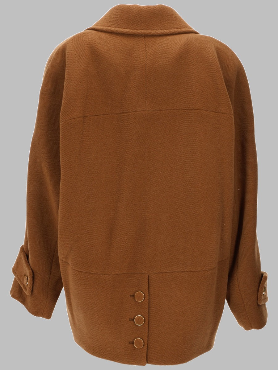 Chloé Women Cappotto Corto Doppiopetto In Lana CHLOE