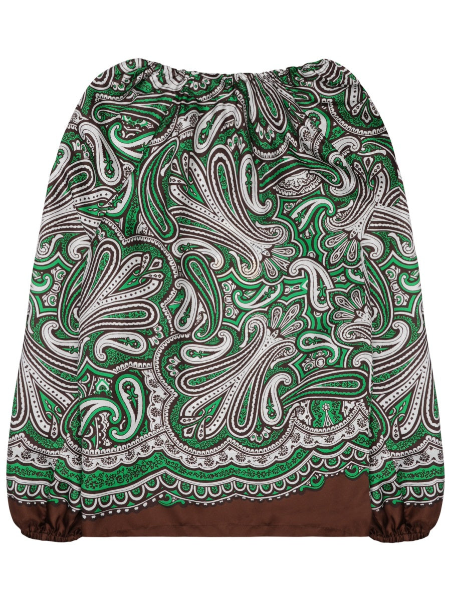 P.A.R.O.S.H. Women Blusa In Seta Con Stampa Paisley P.A.R.O.S.H.
