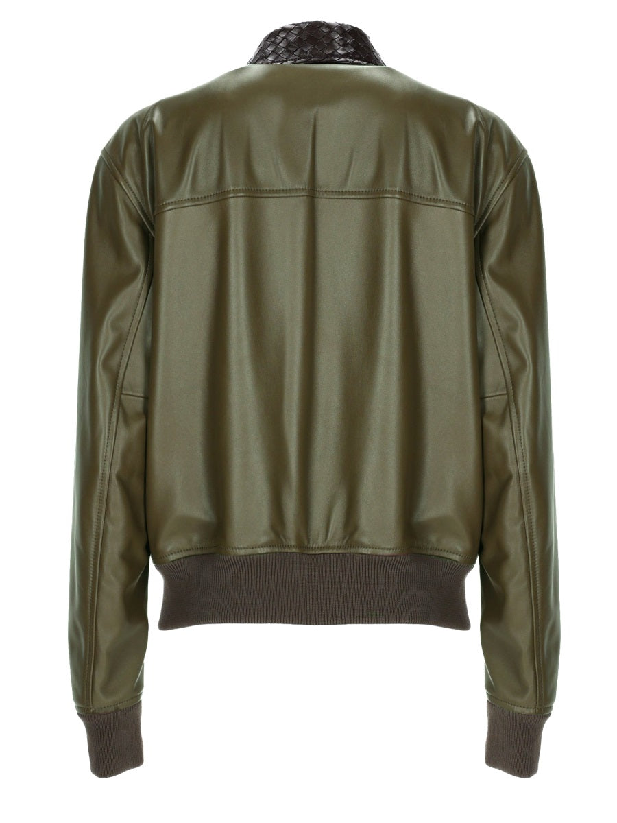 Bottega Veneta Women Giacca In Pelle Lucida BOTTEGA VENETA