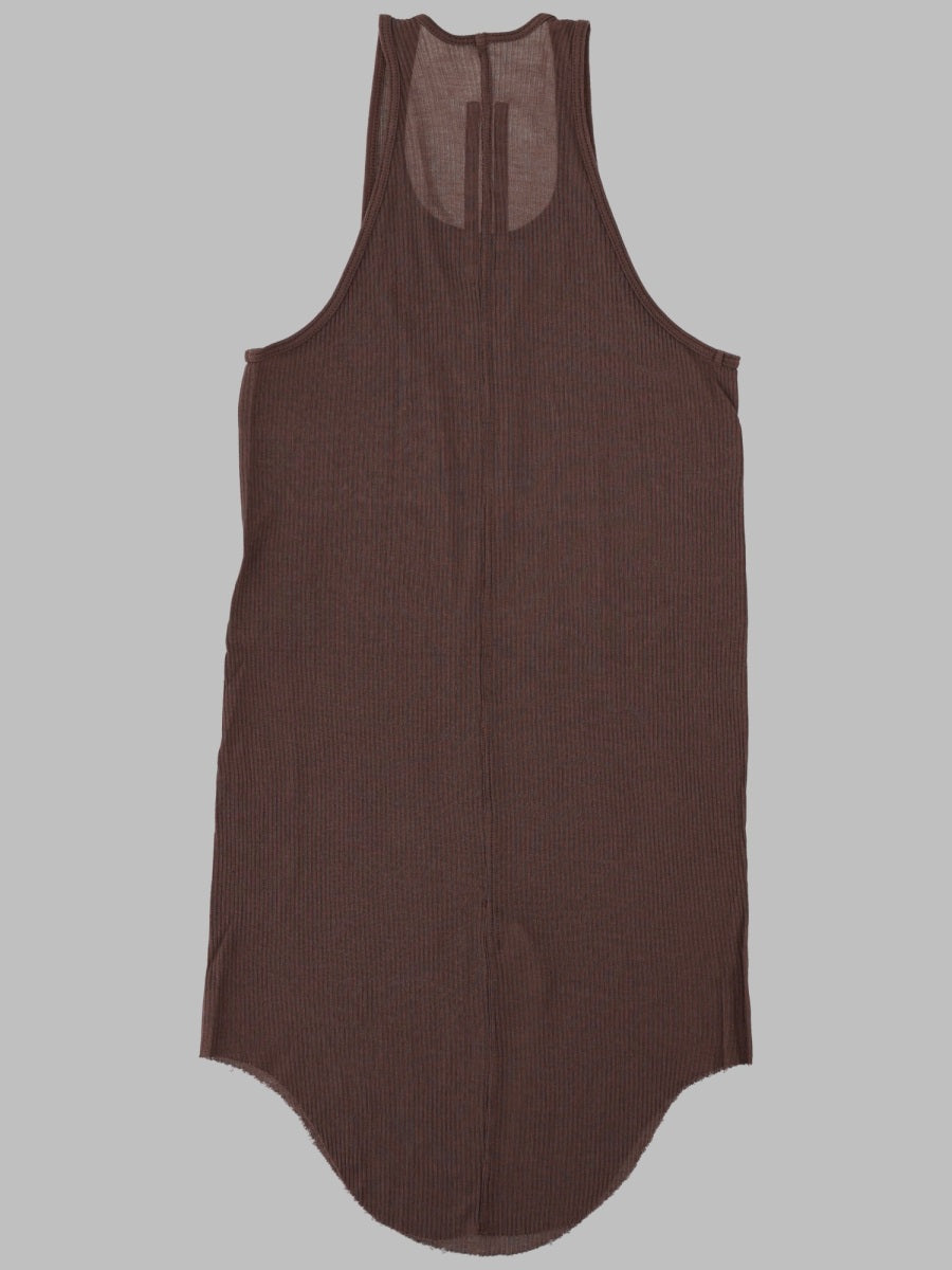 Rick Owens Women Tank Top "Basic Rib" RICK OWENS
