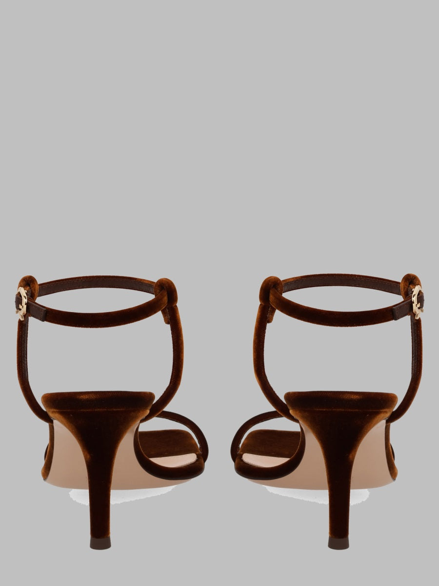 Gianvito Rossi Women Sandalo "Mayfair" In Velluto GIANVITO ROSSI