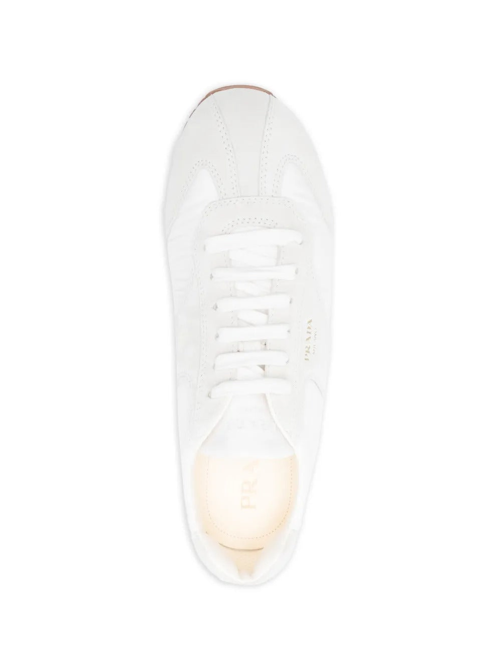 Prada Men Fabric And Suede Sneakers PRADA