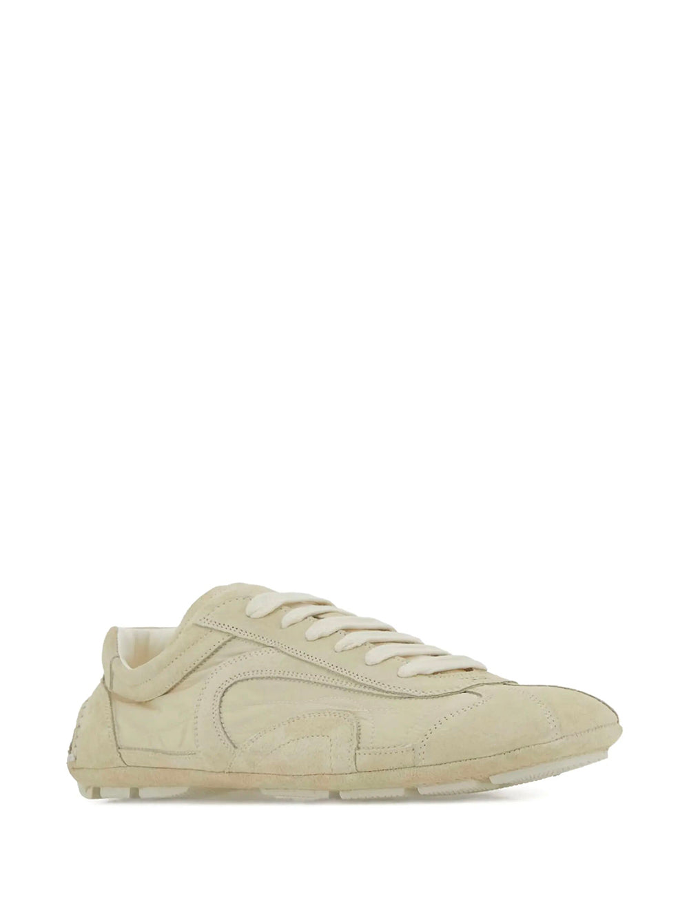 Prada Men Montecarlo Re-Edition 2025 Nylon And Suede Sneakers PRADA