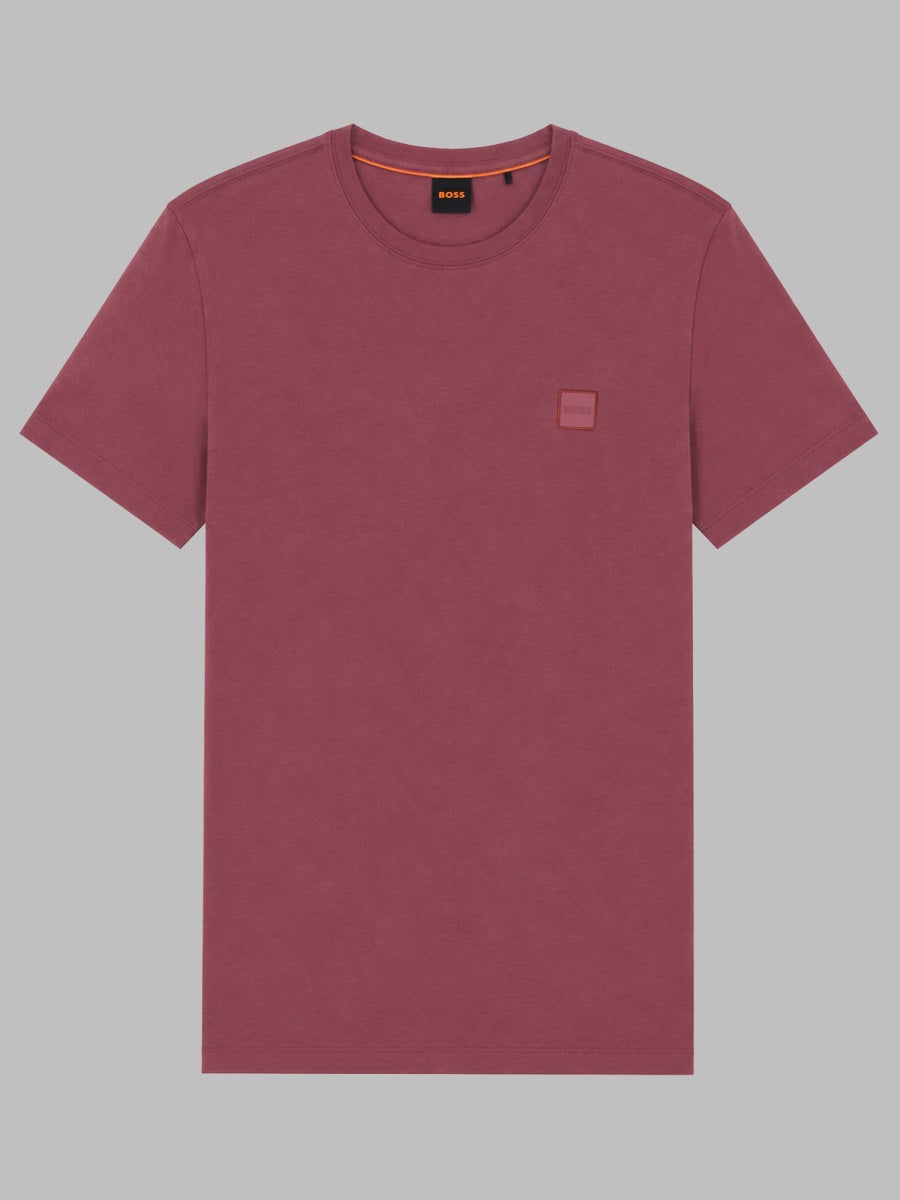 Boss Men T-Shirt "Tales" Con Patch Logo BOSS