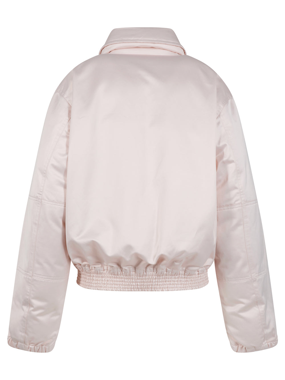 Victoria Beckham Women Cotton Satin Padded Bomber Jacket VICTORIA BECKHAM