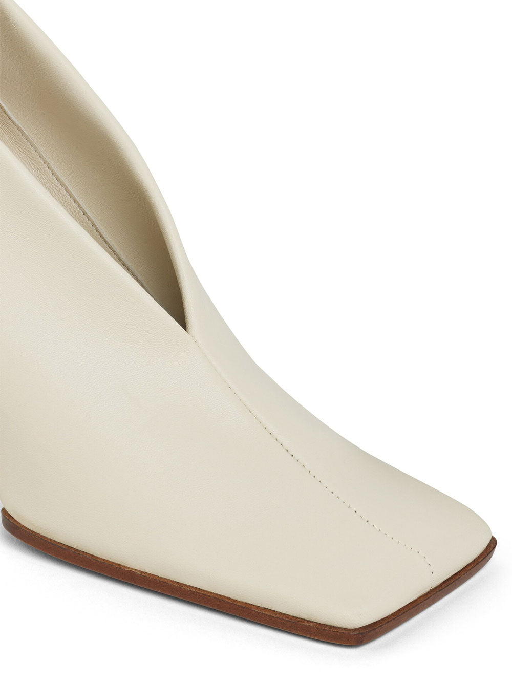 Alaia Women Soft Square Pumps In Leather ALAIA