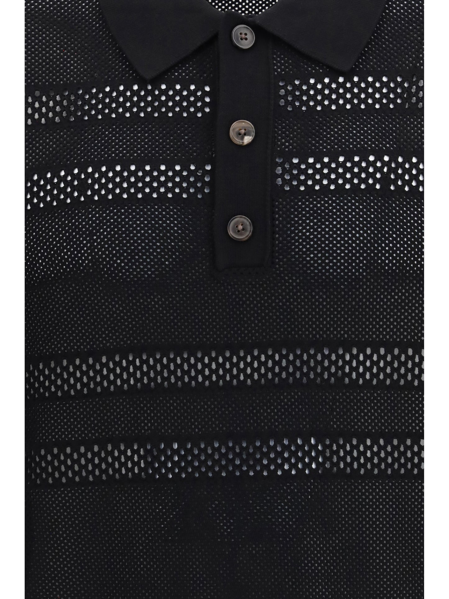 Dries Van Noten Men Mesh Polo Shirt DRIES VAN NOTEN