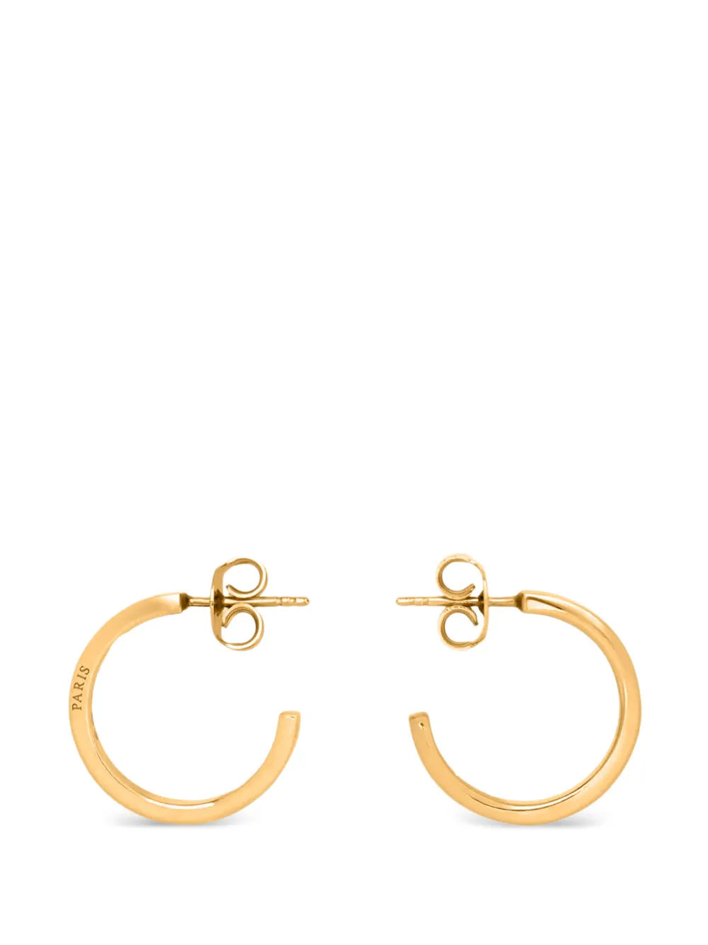 Maison Margiela Women Hoop Earrings With Logo MAISON MARGIELA