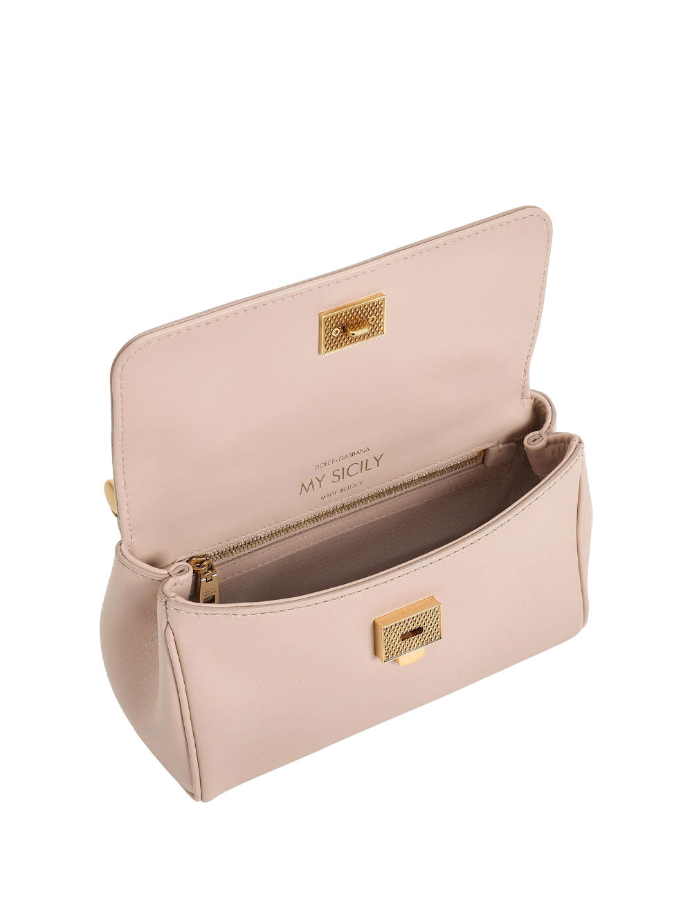 Dolce & Gabbana Women My Sicily Handbag In Plongé Leather DOLCE & GABBANA