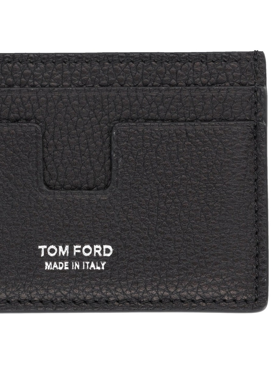 Tom Ford Men Portacarte "T Line" Con Logo TOM FORD