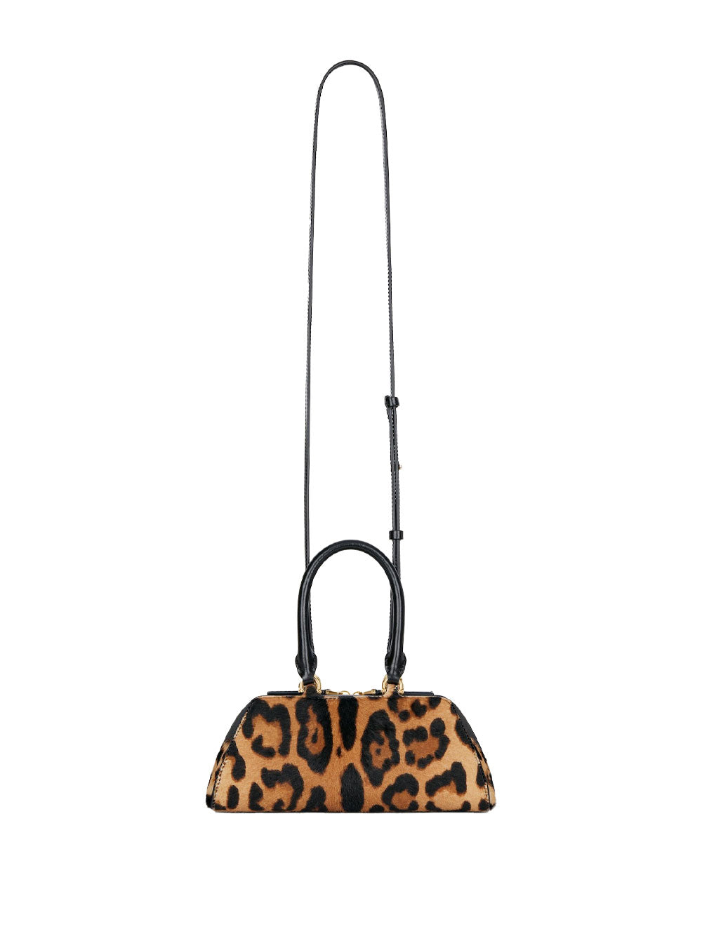 Givenchy Women Mini Antigona East-West Bag In Leopard Pony Effect Leather GIVENCHY