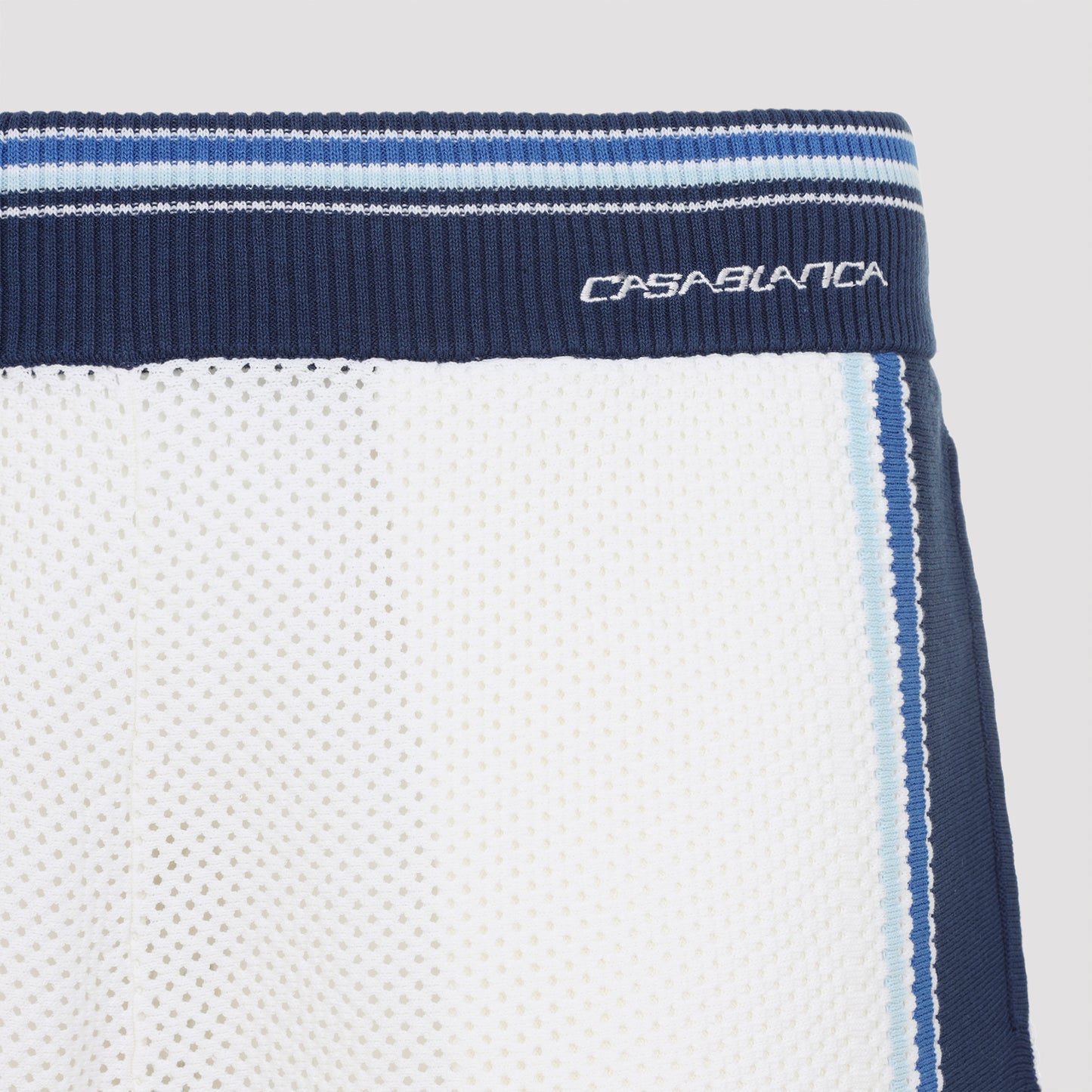Casablanca Mesh Stripe Shorts Men CASABLANCA